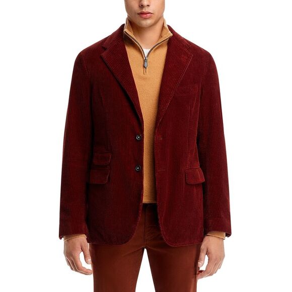 Massimo Alba Mens Catch2 Corduroy Blazer 40 Regular Sierra IT 50 - NWT $1125 - Picture 1 of 7